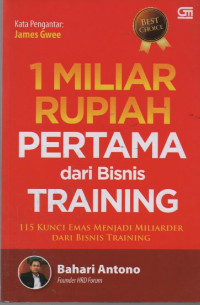 1 Miliar Rupiah Pertama dari bisnis Training