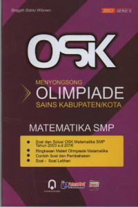 OSK Menyongsong Olimpiade Sains Kabupaten/ Kota Matematika SMP